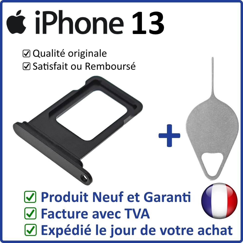 Tiroir Carte SIM IPhone 13 Mini Vert Avec Joint étanche + Outil - Neuf Compatible Apple