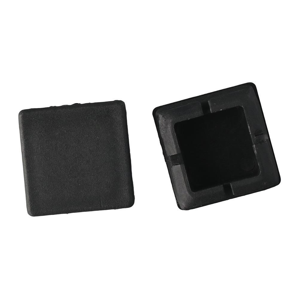 50pcs 1 inch Plastic Tubing End Cap Black Fence Post Tube Cover Tube eBay