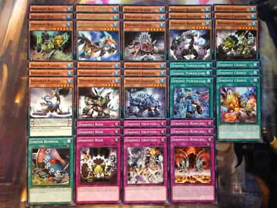 yugioh dinomist deck Yugioh Dinomist 40 card Deck Machine Pendulum Rex Pteran Spinos **HOT** +  Bonus