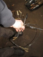 1980 suzuki ds100 main wire harness wiring