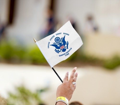 Promo Patriot's United States Coast Guard Flagge - mehrere Größen - 200D Nylon USCG Flagge - Bild 6 von 62