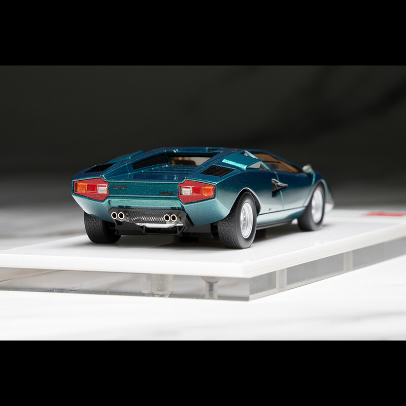 Make Up 1:43 Diecast Car Lamborghini Countach LP400 1974 Verde