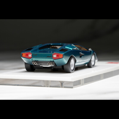 Make Up 1:43 Diecast Car Lamborghini Countach LP400 1974 Verde