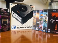 🎮NINTENDO GAMECUBE lotto Con 8 Giochi PAL ITA Memory Card 2 Joypad Evil Kart