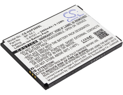 3,8V Akku für Highscreen Boost2 SE BP-5X-I 2400mAh NEU