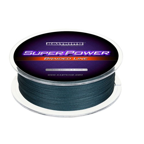 KastKing SuperPower Braid Fishing Line 327Yds 10lbs Gray Fishing Line