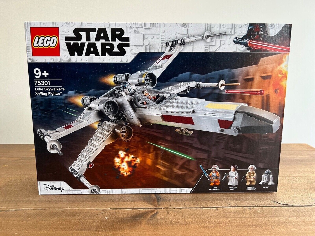 LEGO Star Wars Luke Skywalker’s X-Wing Fighter 75301 Building Kit (474  Pieces)