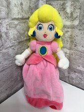 Super Mario Bros Mario Princess Peach Plush Doll Nintendo 2017 Toy 10  Stuffed