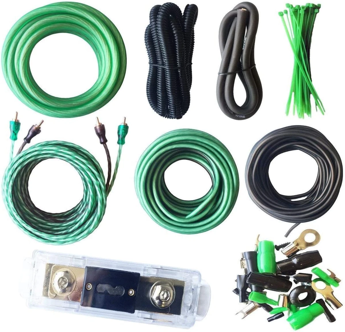 Scosche Gauge Amplifier Wiring Kit 1000 Watts OFC Copper, 42 OFF