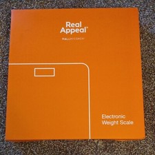 REAL APPEAL GLASS Bathroom SCALE Up to 396 lbs. - NEW IN BOX. DP