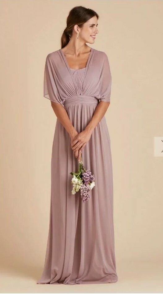 New Birdy Grey CHICKY CONVERTIBLE DRESS - MAUVE Small image 7