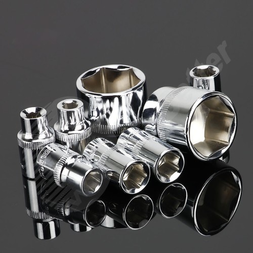 3/8" Magnetic Sockets Φ6 Φ7 Φ8 Φ9mm~Φ24mm Chrome Vanadium Steel 6 Point Sleeve - Picture 9 of 9