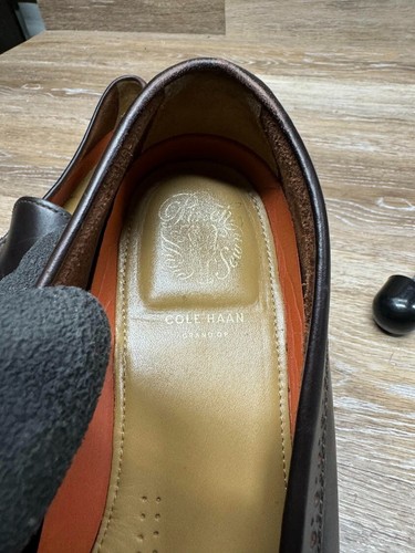 Cole Haan Grand Os Brown Leather Loafer Men's Size 10.5 - Picture 6 of 7