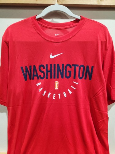 Camisas rojas de baloncesto Nike Dri-Fit Washington para hombre talla L-alto - Imagen 2 de 6