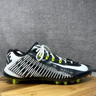 Nike Vapor Carbon Elite Td Football Cleats Shoes 631425-010 Black White Size 14
