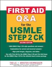 First Aid Q&A for the USMLE Ste... 9780071625715 by Le, Tao, Vierregger, Kristen