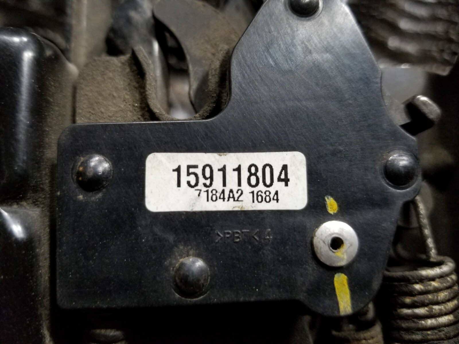 07 08 09 10 11 12 GMC ACADIA Hood Latch w/ Sensor 1591180 OEM eBay