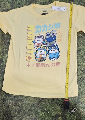 NYARUTO Naruto Cat Youth T-Shirt Medium 7/8 New Unisex Neko NANA Anime Japanese - Picture 4 of 6