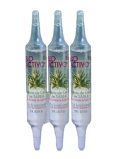 3 Ampoulles Bioactivo Bio Complex High Shine Hair Conditioner Aloe Vera  Sábila