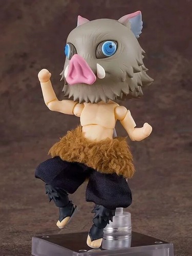 Nendoroid 1361 Demon Slayer Hashibira Inosuke PVC Figure Anime Toy Gift - Picture 3 of 6