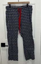 Vineyard Vines Pajama Pants Men s Size Medium M Christmas Holiday Whale Navy