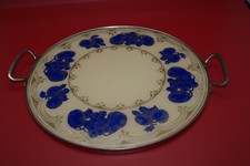 Alte Tortenplatte Tortenteller rund  29cm (7)