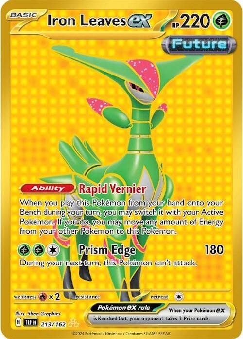 Iron Leaves Ex 213/162 SV05: Temporal Forces - 1 of 1