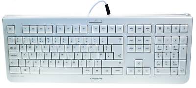 Cherry IP68 Silent UK Tastatur USB Kabelgebunden Ultra Flach Wasserdicht Silikon Cover