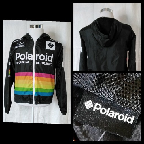 Polaroid Zip-Up Lightweight Hoodie 