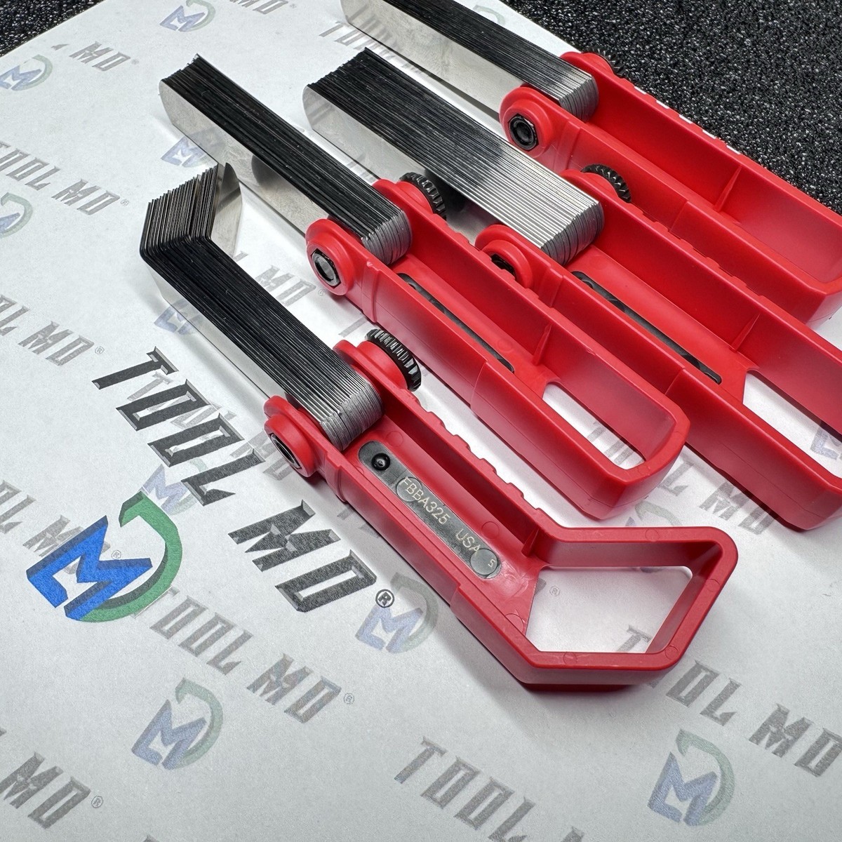 Snap-on Tools USA NEW RED 4pc Offset 45° & Straight Feeler Gauge