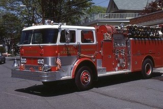Pleasantville NY 1980 Hahn Pumper Fire Apparatus Slide