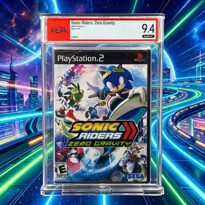 Sonic Riders: Zero Gravity   PSA 9.4 A+   PlayStation 2