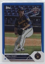 2023 Topps Pro Debut Blue Foil 17/150 Will Rudy #PD-150 01wi
