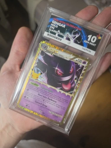 Gengar Prime 94/102 Pokemon 30th Celebration 30th Anniversary - ACE 10 GEM MINT