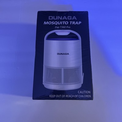 Dunaga Indoor Mosquito Trap - White - New & Sealed!