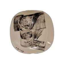 NEW Andy Warhol Block Campbells Soup Cash Money Plate Limited Edition Numbered