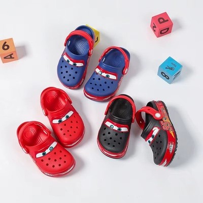 Lightning McQueen Crocs Clogs Kinder Unisex Lightning McQueen Light Up Crocs Clog