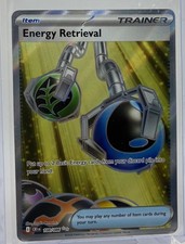 Pokemon TCG - Energy Retrieval Chaos Rising Ultra Holo Rare - 108/086 - NM/M