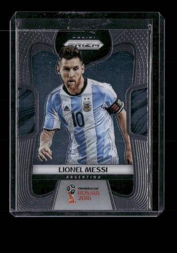 2018 Panini Prizm World Cup Lionel Messi 1 Base Argentina