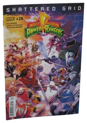 Mighty Morphin Power Rangers Shattered Grid Boom Comic Buch Nr. 28
