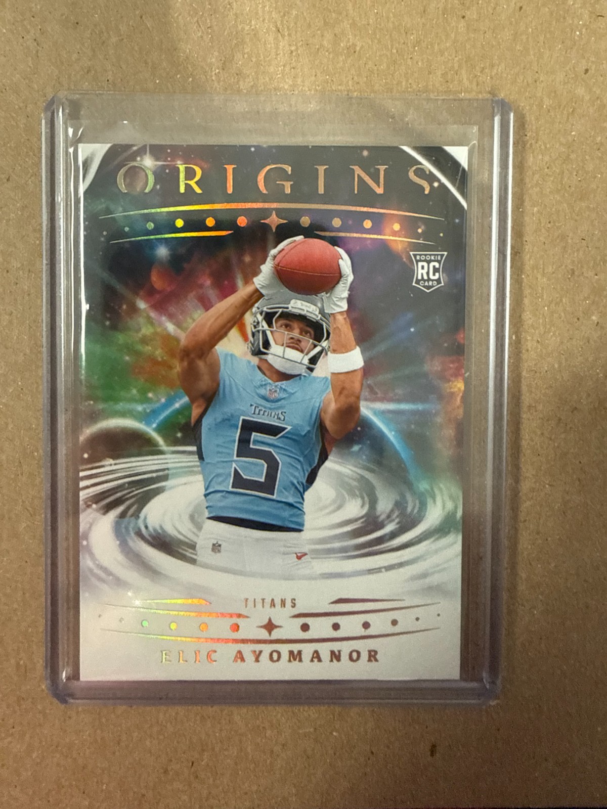 2025 Panini Origins - Rookies Elic Ayomanor, Elic Ayomanor #108 (RC)