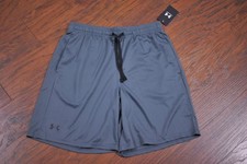 NWT Under Armour Tech Mesh 9" Shorts Gray Men's Large L