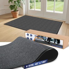 Commercial Floor Mat, 4 x 15 FT Extra Large Door Mat, Indoor/Outdoor Entrance Ma