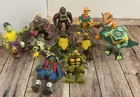 Lot Of 11 Vtg 1990’s TMNT Figures Loose Playmates Teenage Mutant Ninja Turtles