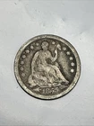 1855 O Seated Liberty Half Dime With Arrows