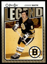 2009-10 O-Pee-Chee MARQUEE LEGEND Johnny Bucyk Boston Bruins #563