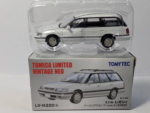 Tomica LV-N220a Subaru Legacy Touring Wagon Ti Type S (White) – 1/64 Scale - Picture 7 of 7