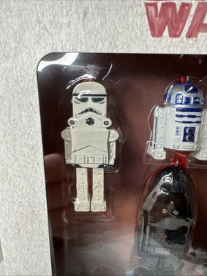 Disney Parks Star Wars Toys Sketchbook Ornament 6 Piece Set New in