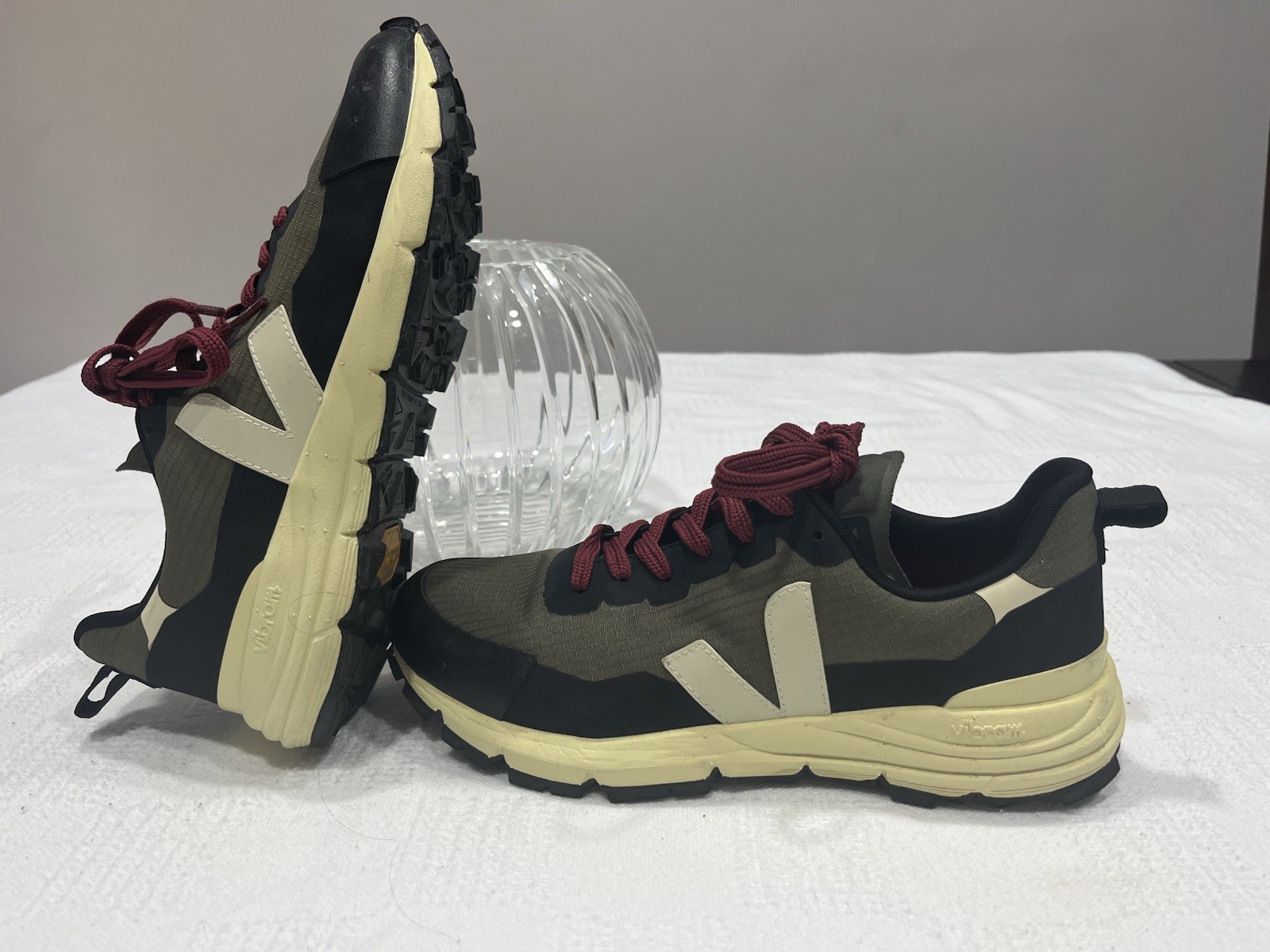 SAOLA Scarpe Veja Dekkan RP Ripstop donna 8 suola Vibram sneakers trail running senza scatola