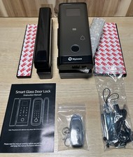 Digital Smart Door Lock w/Two Entry Cards, 1 Key Fob RO1066159 For Glass Door